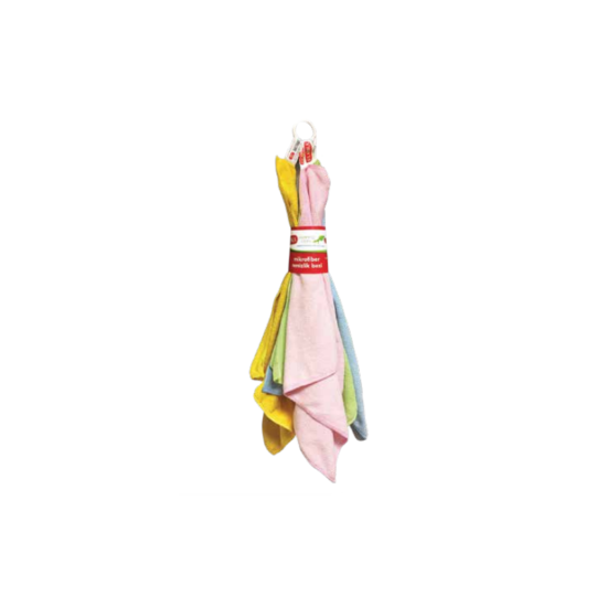 4’LÜ EKO MİKROFİBER BEZ (33x33)