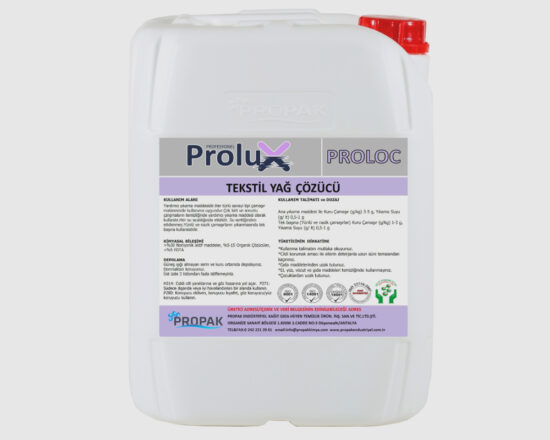 PROLOC- HASSAS ÇAMAŞIRLAR İÇİN KİR VE YAĞ SÖKÜCÜ