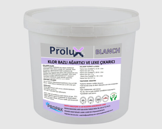 BLANCH- KLOR BAZLI AĞARTICI VE LEKE ÇIKARICI YARDIMCI YIKAMA MADDESİ