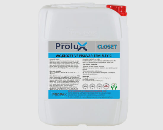 CLOSET – WC, KLOZET VE PİSUVAR TEMİZLEME MADDESİ
