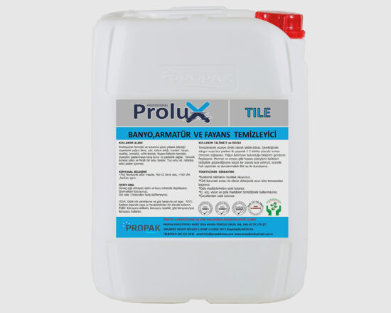 TILE- BANYO VE ARMATÜR TEMİZLEME MADDESİ