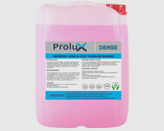 DENSE AMONYAK İÇEREN GENEL & YÜZEY TEMİZLEME MADDESİ