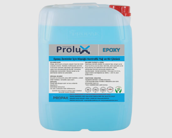 EPOXY- EPOKSİ ZEMİN TEMİZLEME MADDESİ