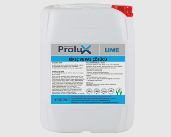 LIME- YÜKSEK ASİT İÇEREN TEMİZLİK MADDESİ (KİREÇ VE PAS ÇÖZÜCÜ)