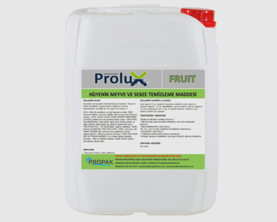 FRUIT- HİJYENİK MEYVE SEBZE TEMİZLEYİCİ